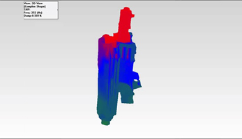 Dynamic Mode Shape Analysis of Milling Head